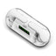 Trevi HMP 12E08 Air Cuffie auricolari Bluetooth wireless sportive con microfono e controlli touch, astuccio custodia base di ricarica magnetica inclusa, bianco