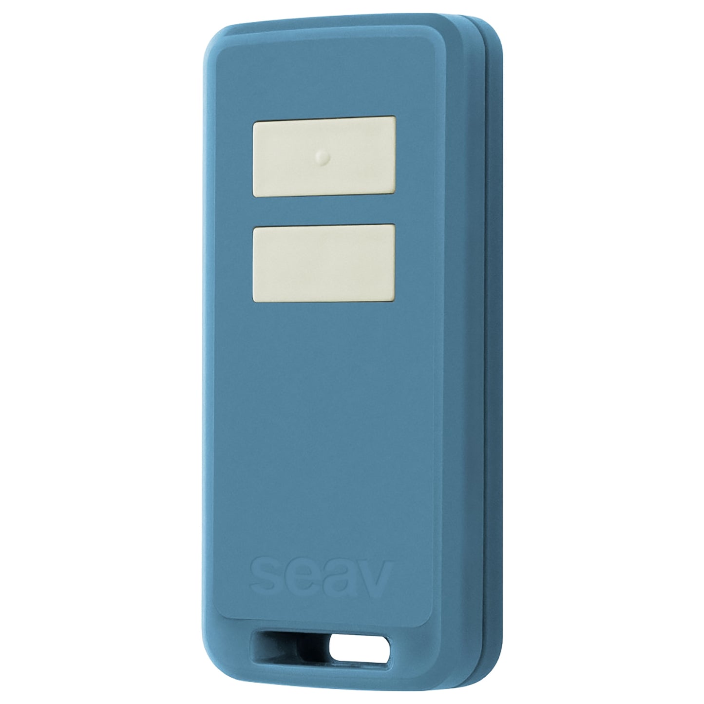 Seav RS2 Alea Telecomando apricancello ad ampio raggio 433.92MHz con 2 tasti, radiocomando a 2 canali, telecomando portone cancello garage saracinesca, trasmettitore rolling code, made in Italy