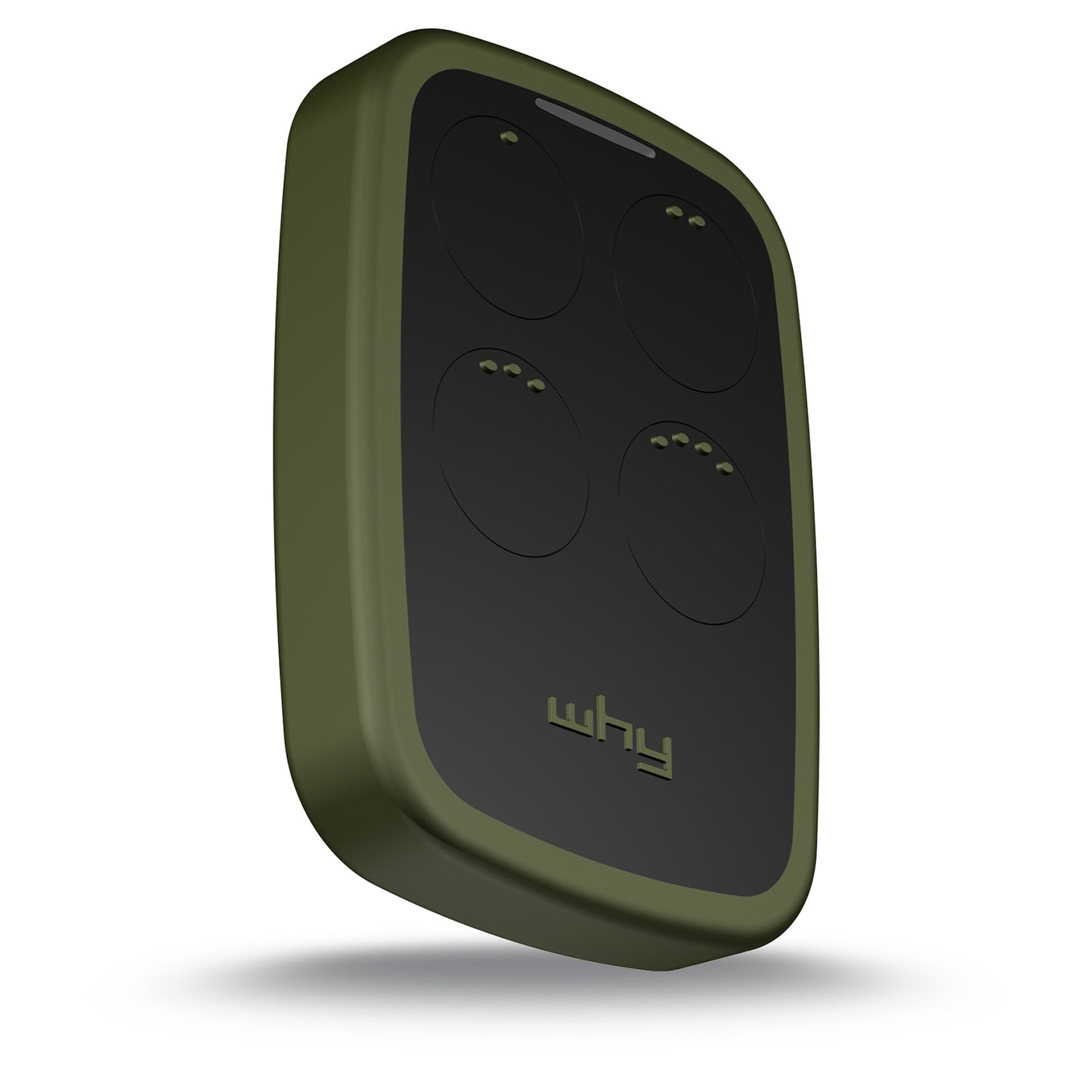 WHY EVO Telecomando rolling code multifrequenza da 280 a 868 mhz, apricancello autoapprendente programmabile, radiocomando ad ampio raggio con 4 pulsanti