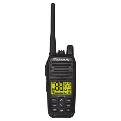 Polmar Kayak Radio PMR446 impermeabile IP67, Ricetrasmittente galleggiante, ricetrasmettitore professionale con display retroilluminato