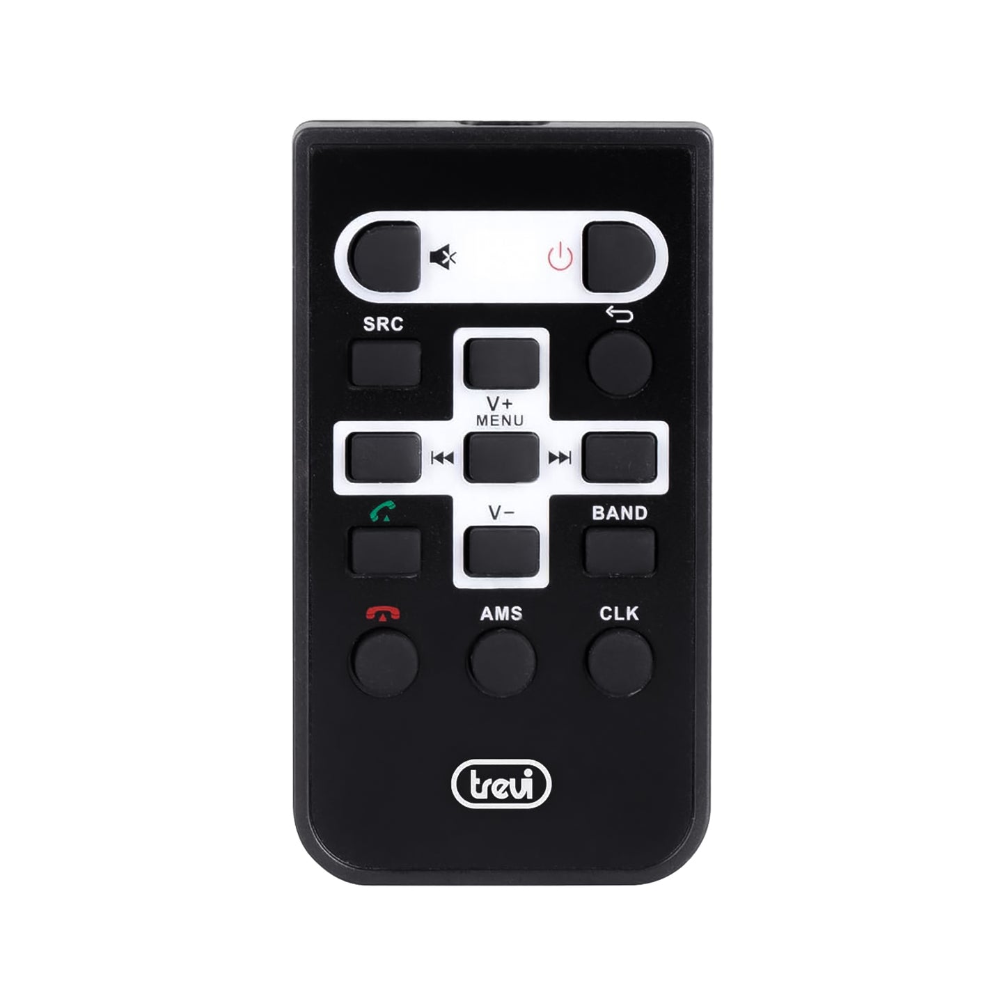 Trevi MDV 6370 DAB Autoradio DAB FM RDS 160W con display touchscreen da 6.6", Stereo macchina con Antenna DAB, lettore video audio USB e ingresso AUX, Compatibile con Android Auto e Apple Car Play