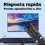 Telecomando compatibile sostitutivo di ricambio per Smart TV LG pronto all'uso AKB75675304 con tasti scorciatoia per app