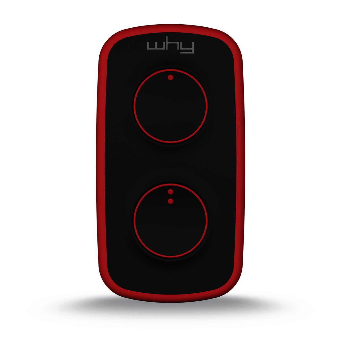 WHY EVO NOA MINI Vulcan Red Radiocomando Multifrequenza da 280 a 868 MHz Apricancello Rolling Code Codice Fisso Autoapprendente 4 in 1 Telecomando Garage Cancello Programmabile Ergonomico Lungo Raggio