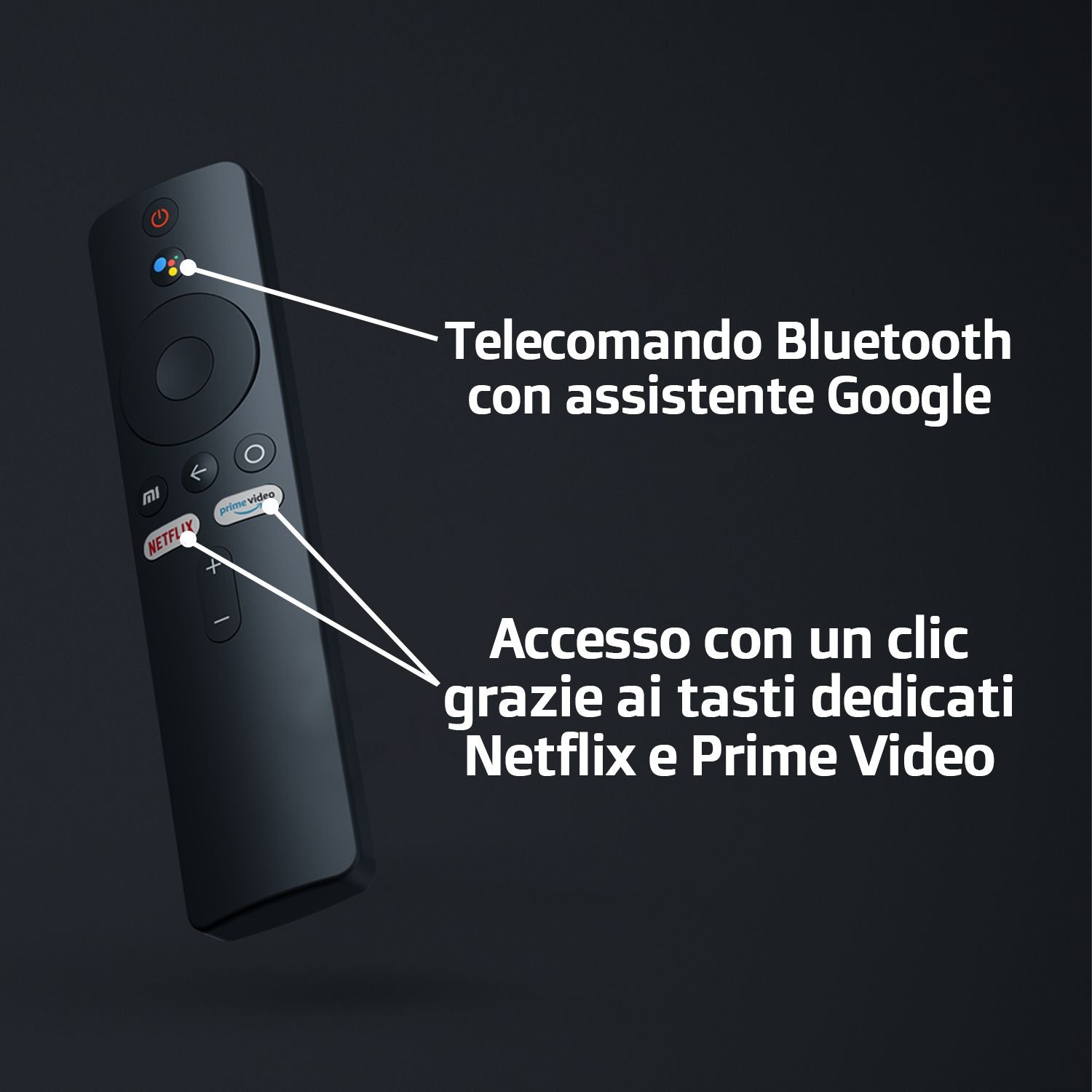Telecomando Vocale Bluetooth A 22 Pulsanti Per ATV TV Box Certificato Google 89819645 Telecomando Vocale Bluetooth A 22 Pulsanti Per ATV TV Box Certificato Google 89819645