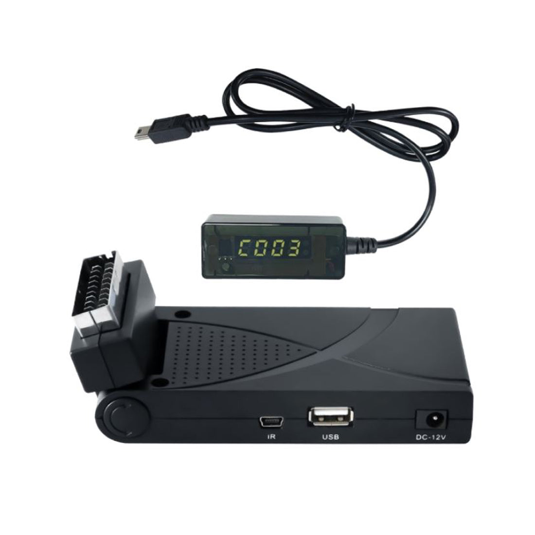 GBC GB-210D Decoder digitale terrestre, decoder DVB-T2, Hevc 10 HD usc ...