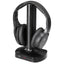 Trevi FRS 1480 R Cuffia per TV wireless a radiofrequenza ricaricabile, portata fino a 30 metri, ingresso stereo jack 3.5 mm e digitale ottico, cavo incluso