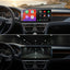 Trevi MDV 1000 Monitor Smart Touchscreen 10" LCD IPS con dashcam 2K integrata e telecamera di parcheggio posteriore, supporto adesivo e a ventosa, compatibile con Android Auto e Apple CarPlay Wireless