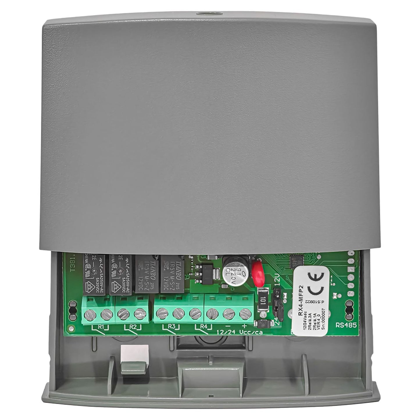 WHY EVO RX4 MULTI Ricevente universale multifrequenza 4 canali, 400 codici memorizzabili
