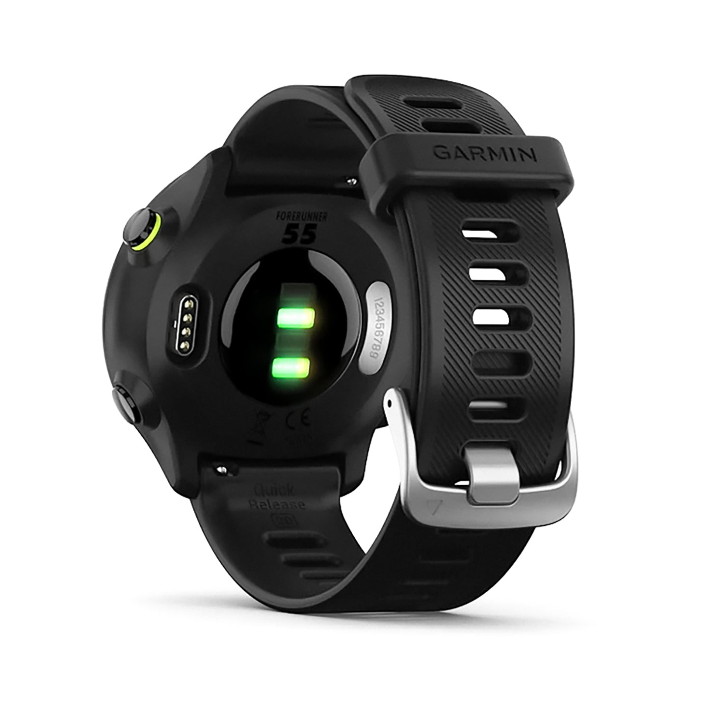 Garmin Forerunner 55 smartwatch running con GPS, Cardio, Piani di allenamento, Activity tracker, frequenza cardiaca, rilevamento stress, monitoraggio ciclo mestruale, batteria a lunga durata, nero