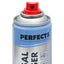 Perfects Confezione da 10 Spray pulitore sgrassante secco professionale per contatti elettrici da 200ml, Deterge e sgrassa dallo sporco, Elimina ossido e resistenze di contatto