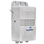 SpaceDigital Amplificatore da interno per antenne VHF/UHF (21-48CH), 1 ingresso e 2 uscite, connettore F, alimentazione cavo con spina 220V, guadagno regolabile, 5G LTE