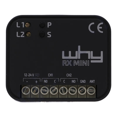 WHY-RX MINI Ricevitore multifrequenza universale da 433.92 a 868 MHz