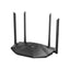 Tenda AC19 - AC2100 Router Gigabit Wi-Fi Dual Band, Configurazione Semplice, 2.4 GHz e 5 GHz, 4 Porte Gigabit, USB 2.0, MU-MIMO, per Fibra Ottica, Rete Ospite, IPV6