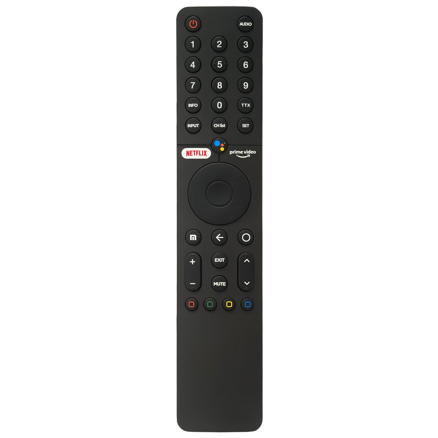 Telecomando Bluetooth XMRM-19 con microfono per controllo assistente vocale, compatibile con Smart Mi TV Xiaomi, tasti scorciatoie app di streaming