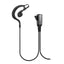 Polmar MA-17 Auricolare con microfono per radio ricetrasmittenti Gemini e Cube, clip integrata, nero