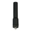 Falkos SMA-209F Antenna corta flessibile dual band VHF/UHF 144-430 MHz compatibile con tutte le radio portatili aventi attacco SMA, per ricetrasmittenti walkie-talkie, rivestimento in gomma, H7.5 cm