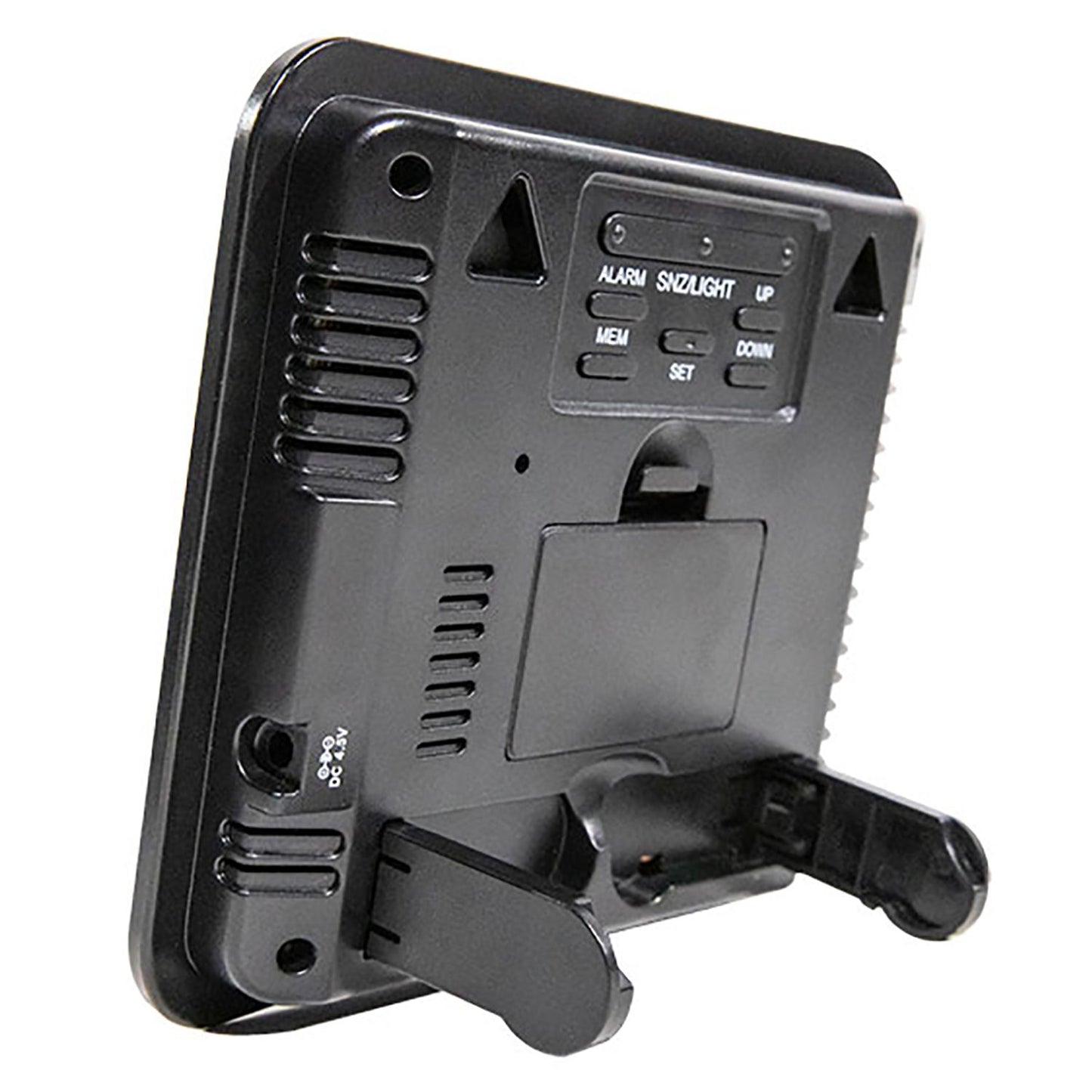 Trevi ME 3165 RC Stazione Meteo con display a colori con sensore esterno senza fili radiocontrollato, Termometro, Umidità, due sveglie, funzione prosponi