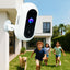 iSnatch Hey CamFree-s Telecamera Wi-Fi a batteria Full HD per interni esterni impermeabile IP66, videocamera di sorveglianza wireless con audio bidirezionale e visione notturna con LED infrarossi