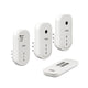 Extel Kit di 3 prese telecomandate Wi-Fi da interno con 1 telecomando