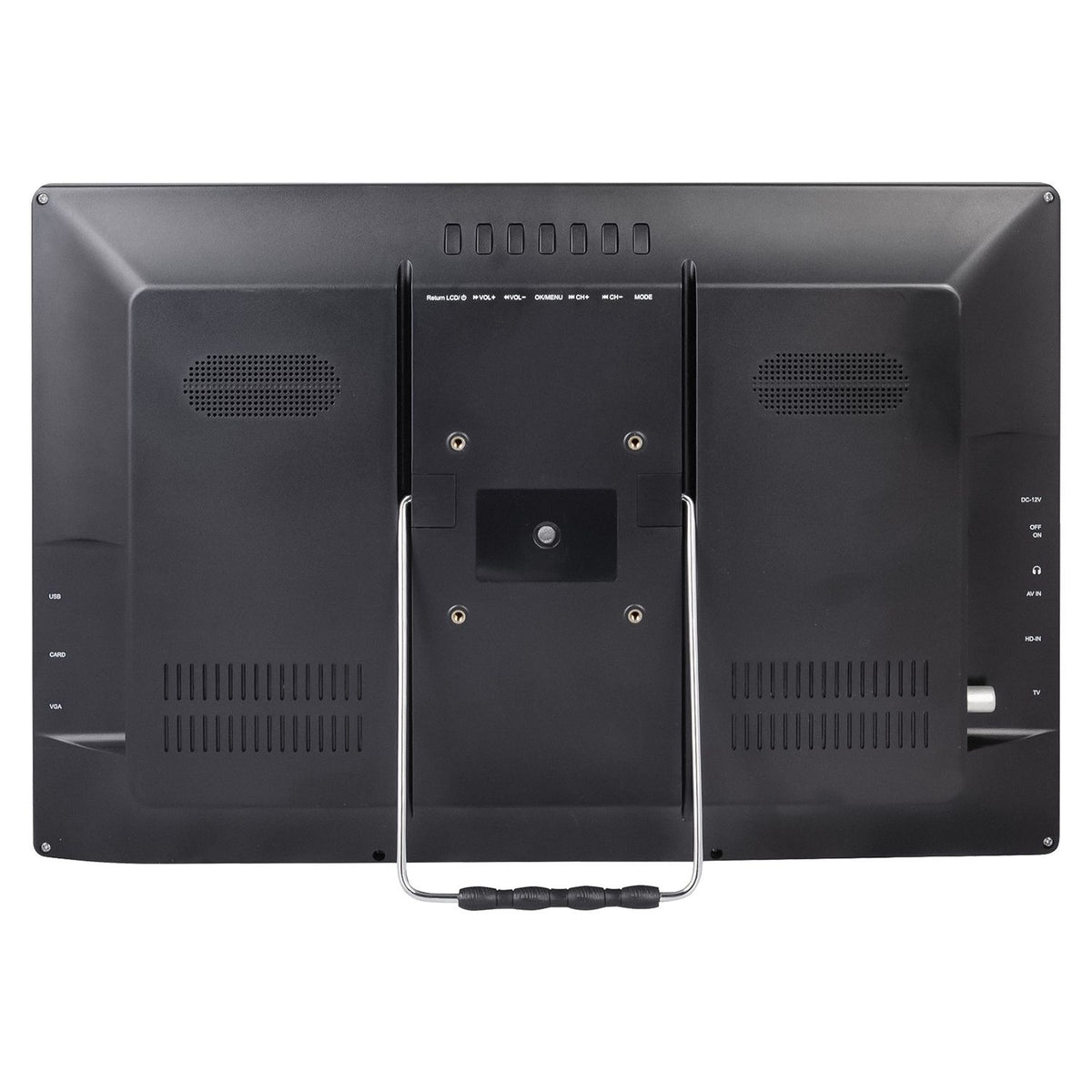 Trevi Gulliver 19 Televisore Portatile LED 19" HDMI con lettore memoria SD, AV e USB, tripla alimentazione, corrente 220V, auto e camper 12V, batteria litio con autonomia fino a 2 ore, TV da campeggio