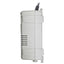 SpaceDigital Amplificatore autoalimentato 230V Centralina TV da interno VHF UHF 4 ingressi, auto CC, 1 uscita, connettore F, alimentazione cavo con spina 220V, guadagno regolabile 0-20dB, 5G LTE