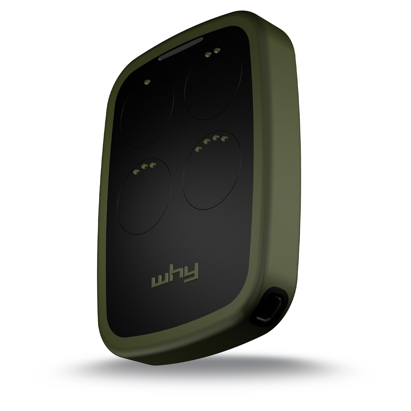 WHY EVO Telecomando rolling code multifrequenza da 280 a 868 mhz, apricancello autoapprendente programmabile, radiocomando ad ampio raggio con 4 pulsanti