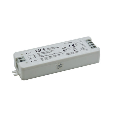 Life Ricevitore dimmer monocolore 1C con pulsante cablato + RF