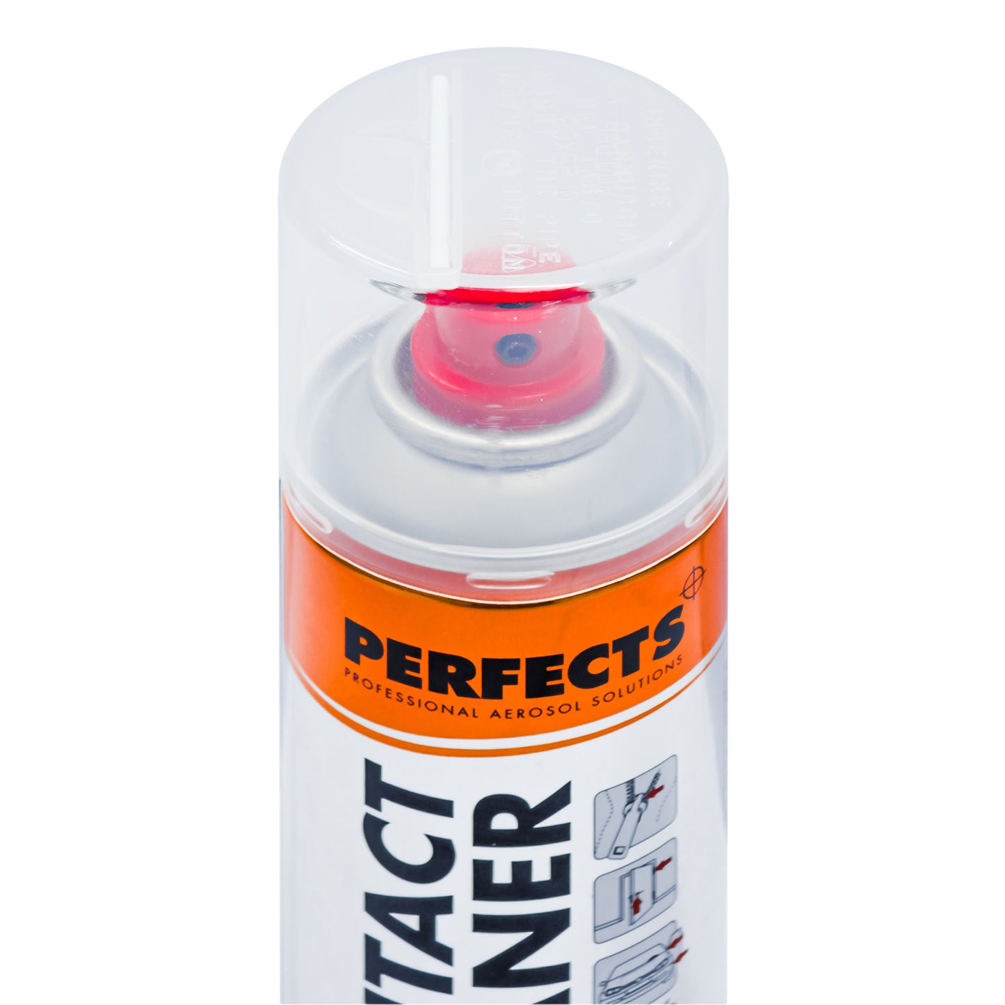 Perfects Confezione da 10 Spray pulitore oleoso professionale per contatti elettrici da 200ml, Lubrificante, Impermeabilizza contro l'umidità e lo sporco, Elimina ossido e resistenze di contatto