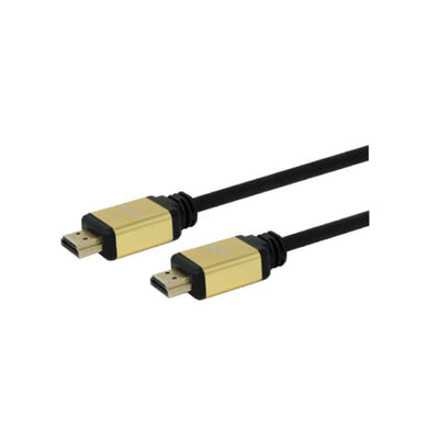 GBC Cavo HDMI ad alta velocità cavo con Ethernet, Cavo HDMI 4K, connettori HDMI dorati, 10.2Gbps, 60 Hz, 15 metri