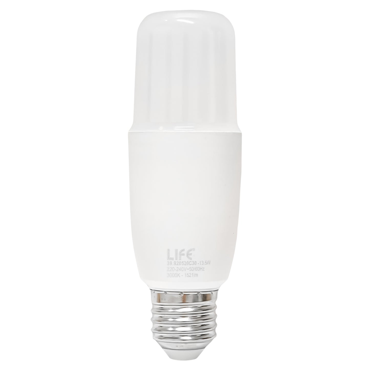 Life Lampadina LED con attacco E27 da 13.5W equivalenti a 100W, 1521 Lumen, Luce calda 3000K, Lampada LED tubolare T45 ST, accensione istantanea