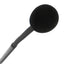 Fonestar Microfono da tavolo a condensatore unidirezionale professionale con interruttore, stelo flessibile, base microfonica da scrivania per conferenze, cavo bilanciato 5m, funzione PTT push to talk
