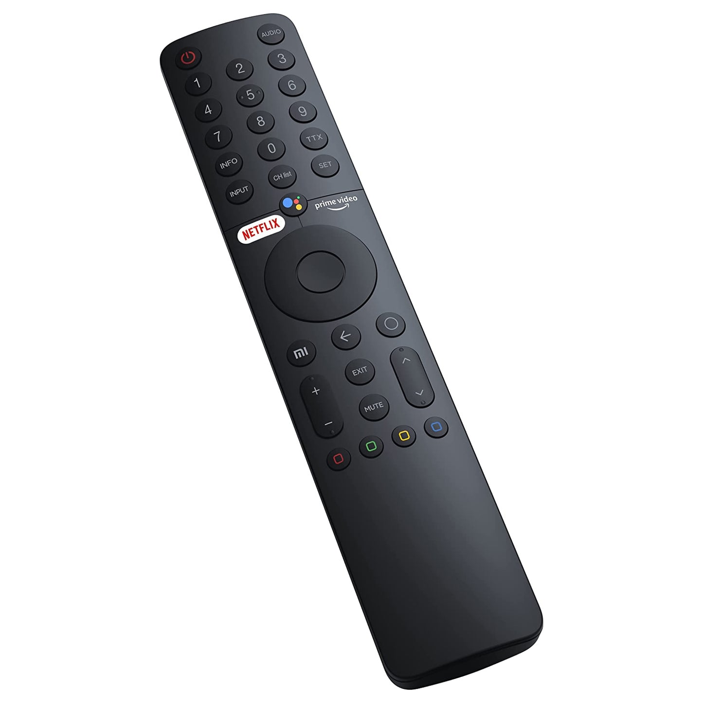Telecomando Bluetooth XMRM-19 con microfono per controllo assistente vocale, compatibile con Smart Mi TV Xiaomi, tasti scorciatoie app di streaming
