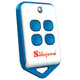 Silisystem CloneQ AFT Radiocomando Quarzato Multifrequenza da 27 a 41 MHz Apricancello Codice Fisso 30,875 MHz Autoapprendente con Taratura Automatica, 4 in 1 Telecomando Garage Cancello