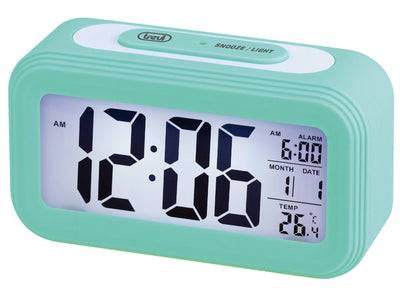 Trevi Orologio digitale con termometro e funzione sveglia, con display Led