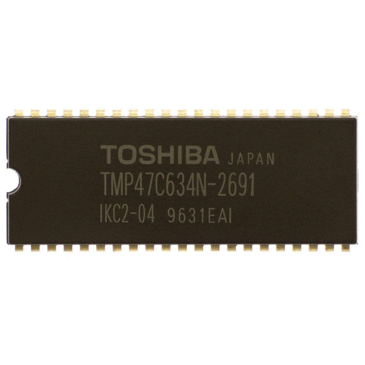 Toshiba TMP47C634N-2691 circuito integrato, transistor, componente elettronico, 42 contatti