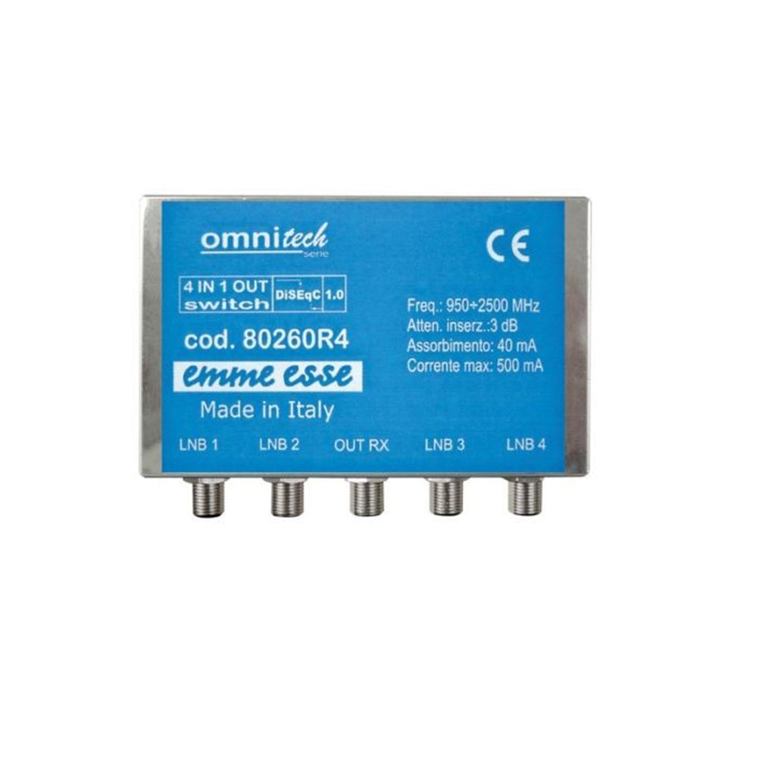 Emme Esse Switch commutatori per LNB Antenna Parabola 80260R4