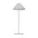 Kelù Lampada LED da tavolo portatile, per esterni a batteria usb ricaricabile H35 cm, lampada senza fili bianca