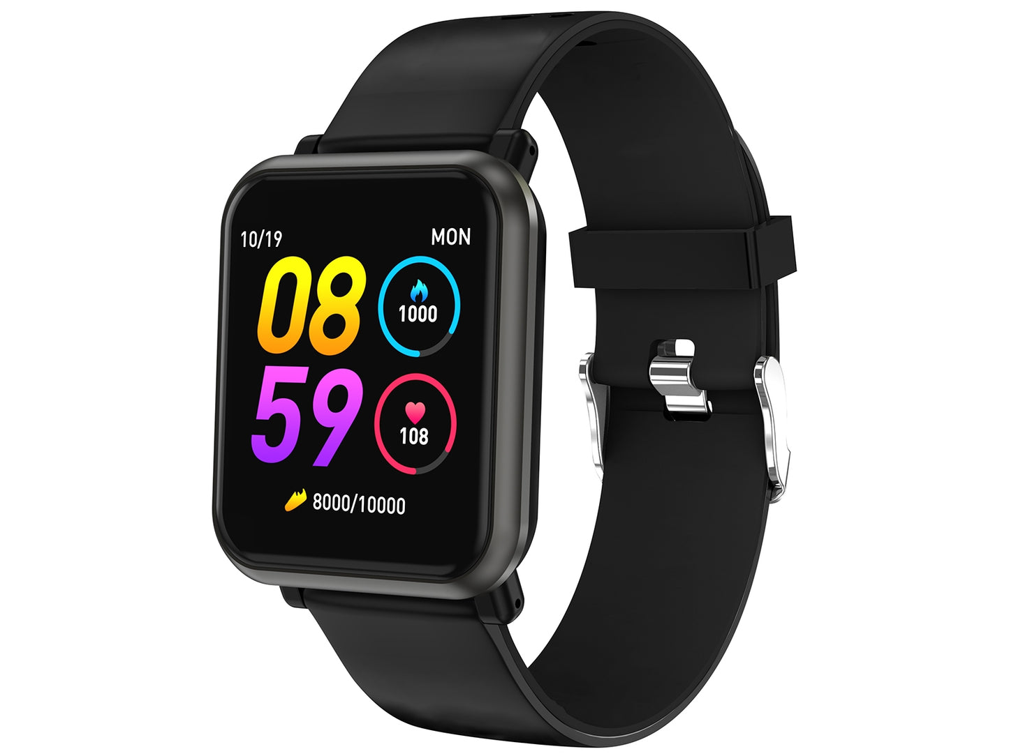 Trevi Smart band bracciale cardio per IOS e android T-FIT 210 HB nero