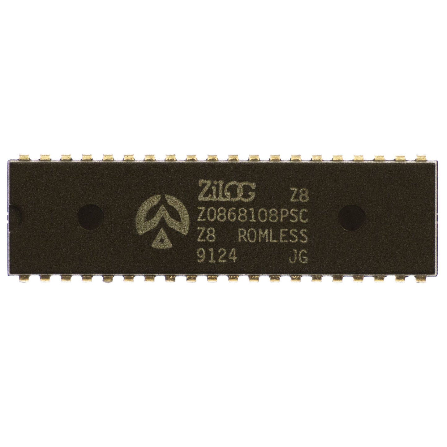 Zilog Z0868108PSC circuito integrato, transistor, componente elettronico, 40 contatti