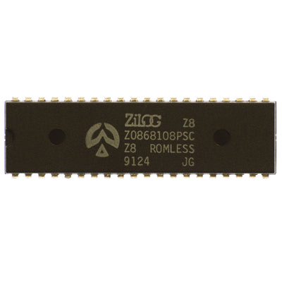 Zilog Z0868108PSC circuito integrato, transistor, componente elettronico, 40 contatti