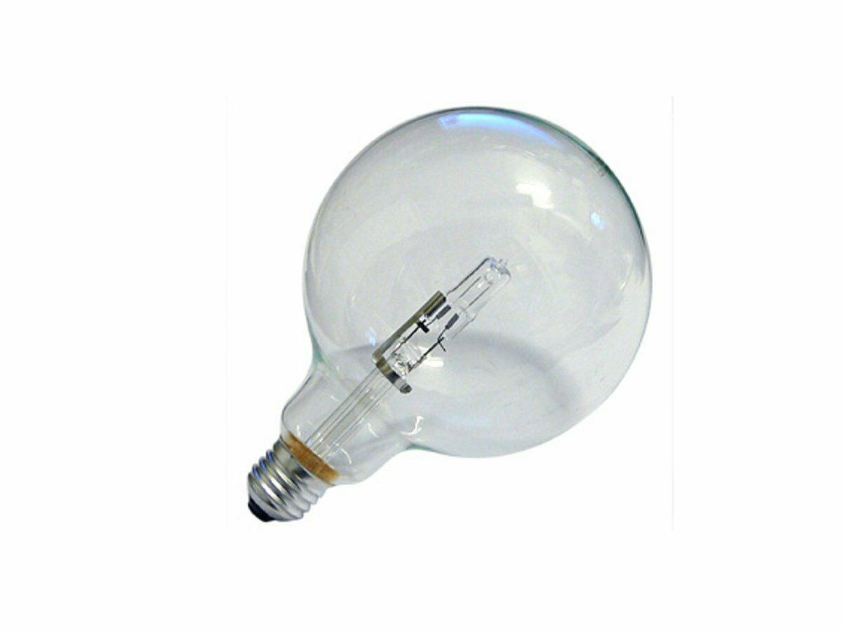 Rexer lampadina alogena Globo Eco Halo, attacco E27, 2800K luce calda, lampadina dimmerabile 1800lm