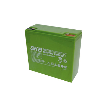 GBC Batteria al piombo ricaricabile, batteria per uso ciclico SKB 12 V,  20 Ah, 181 x 77 x 170 mm