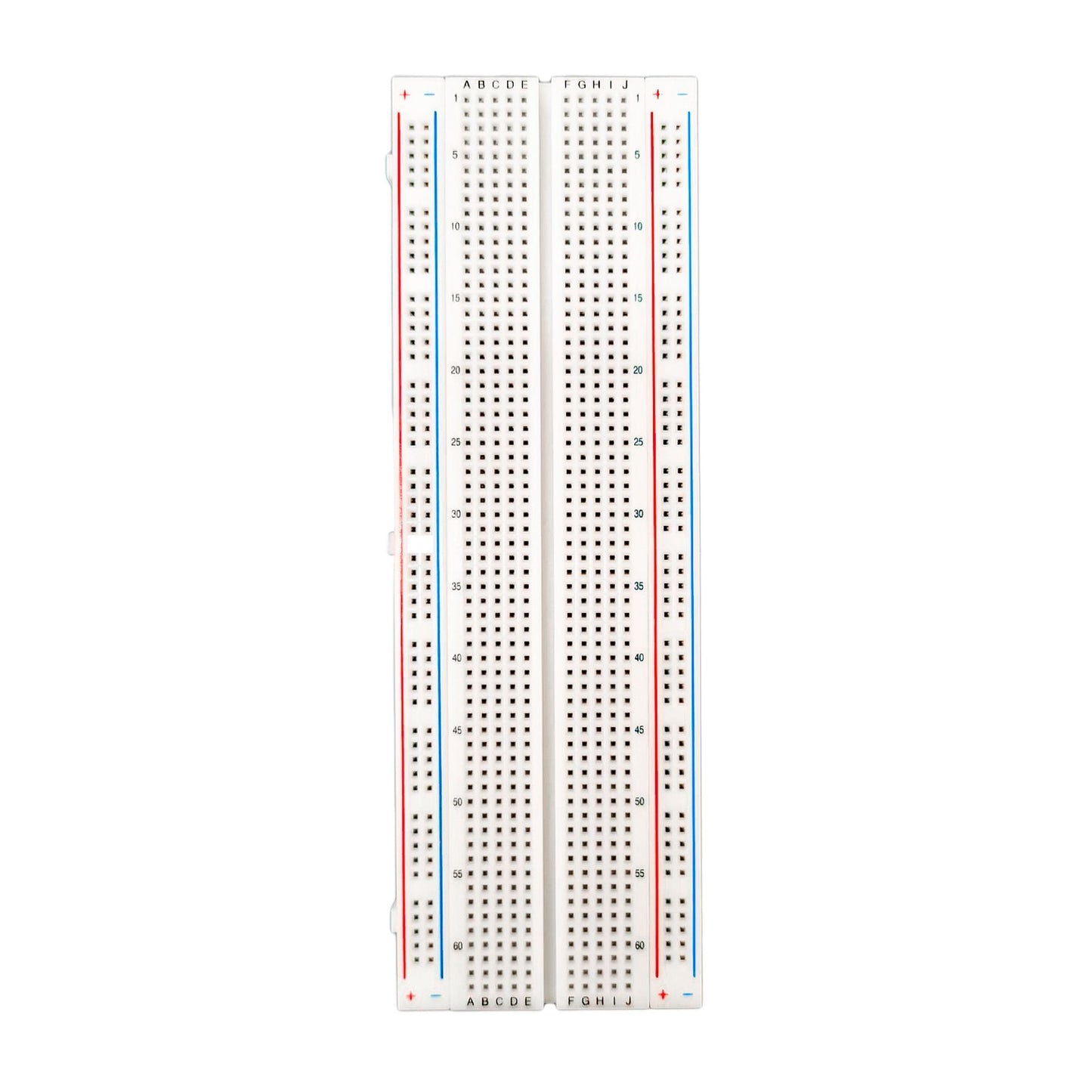 Elcart Solderless Breadboard with Adhesive Back, Prototype Board with 830 Silver Contacts, Building Block for Experimental Circuits