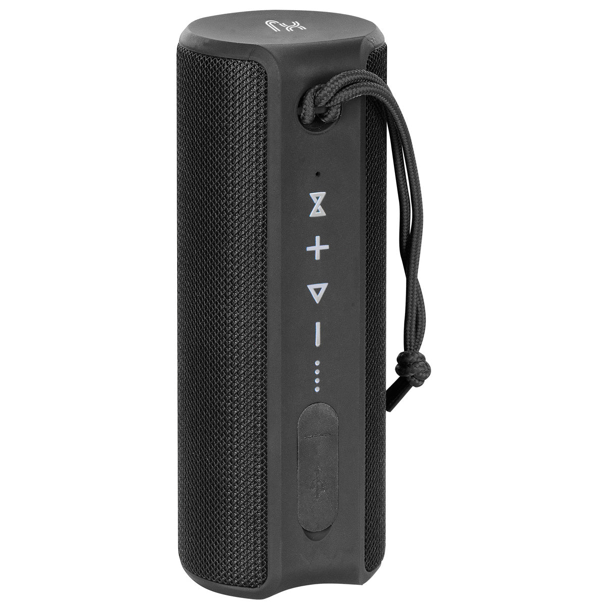 X-JUMP XJ-90 Cassa Bluetooth portatile amplificata 24W, Altoparlante TWS, ingresso AUX e MicroSD, microfono incorporato, speaker nero resistente all'acqua waterproof IPX7