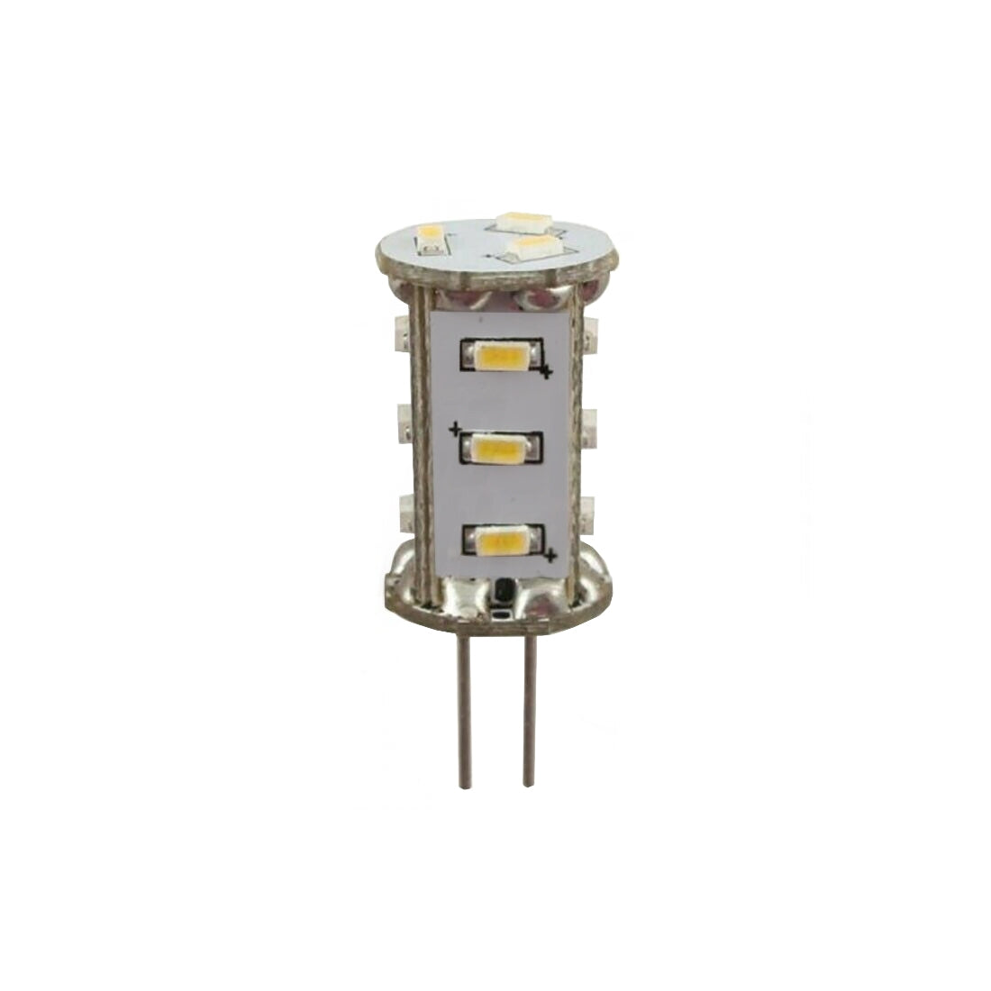 Alpha Elettronica Lampadina Led, lampadina G4, 1,5W, 12Vac/dc, luce Bianca fredda 6500K, 180lm