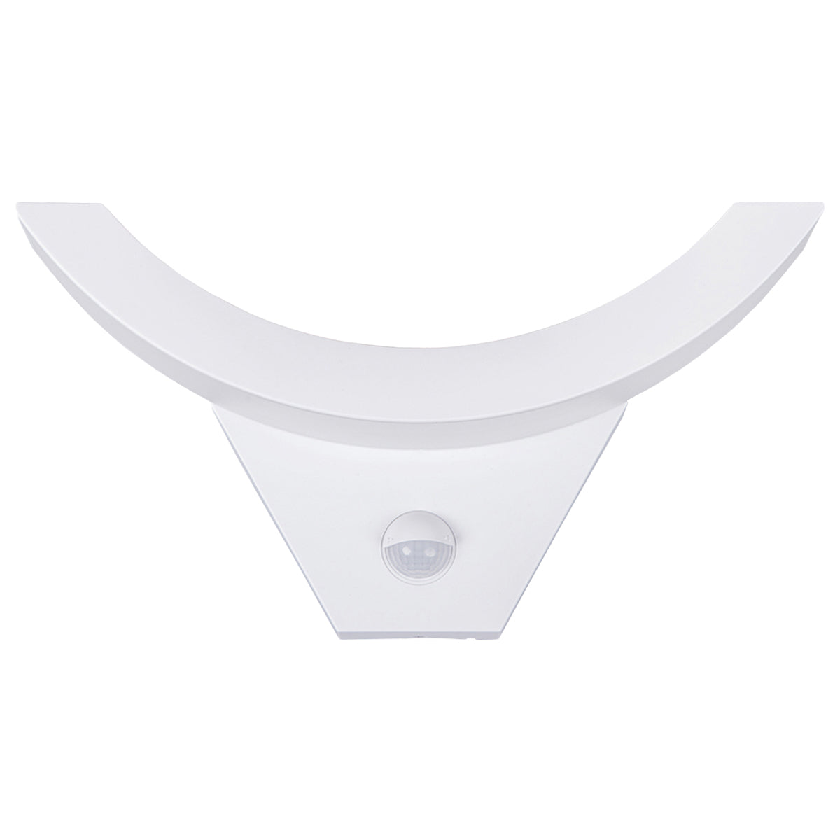 Alcapower Plafoniera LED IP54 15W boomerang e sensore crepuscolare, lampada da parete 1000lm