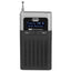Trevi Radio portatile DAB DAB+ con stazioni FM, orologio e sveglia programmabile