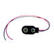 Life Adapter cable with clips for 9V batteries 18 cm 10 pieces, battery cable, battery connector