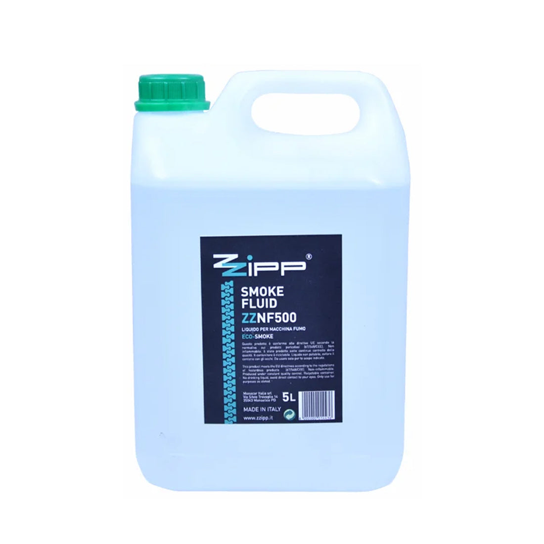 Zzipp Liquido Ecologico per la ricarica delle macchine fumogene ZZNF500