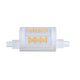 COREL Lampadina LED a luce calda 3000K, lampadina ad accensione istantanea, 12W e 1400lm, H 78 mm